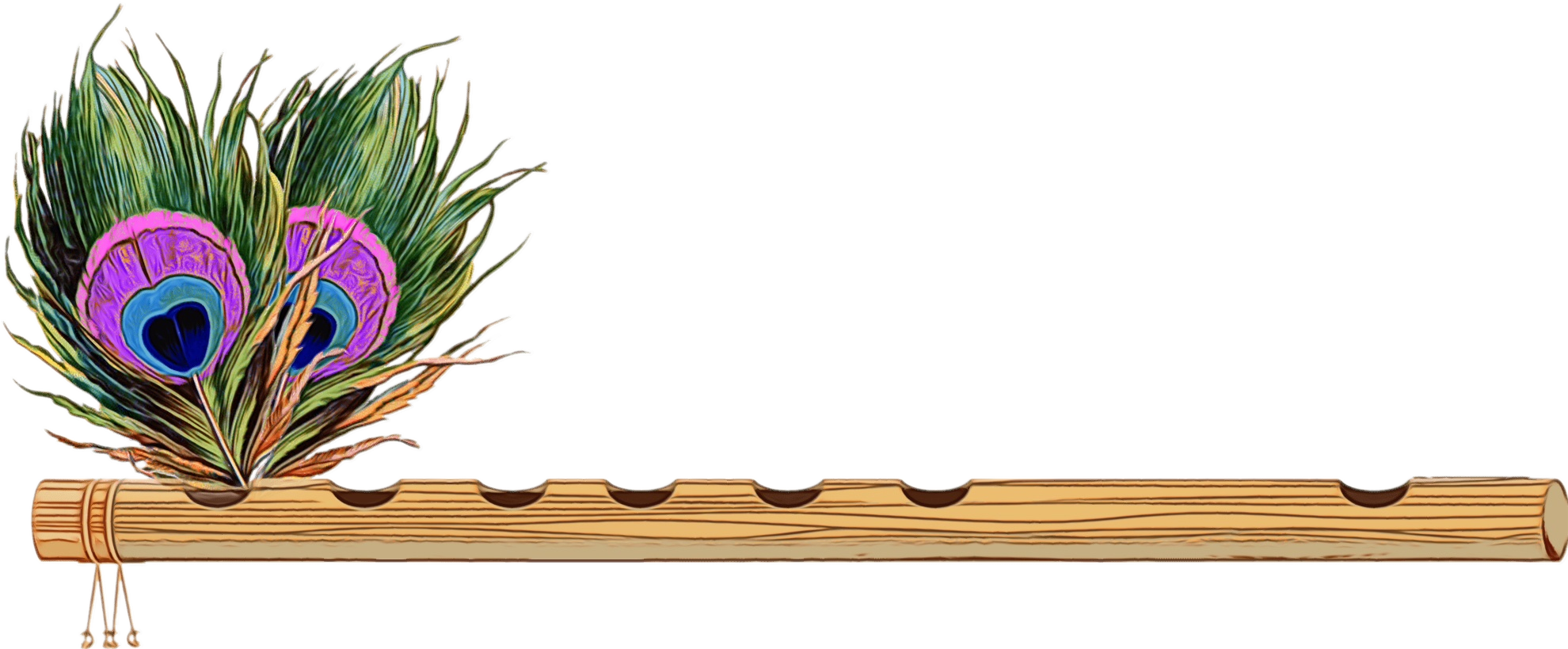 Krishna's flute - Divine music symbolizing the Bhagavad Gita